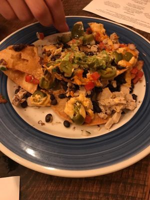 Nachos  at The Greyhound Cafe in Malvern