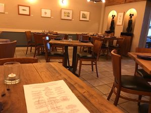 Interior at The Greyhound Cafe in Malvern