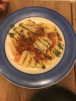 chicken parmigiana  at The Greyhound Cafe in Malvern