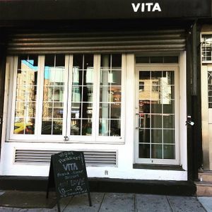 VITA Paradise is open... come join us for excellent atmosphere, and fine service. We're serving all your vegan wishes.  at VITA Vegan Paradise in New York City