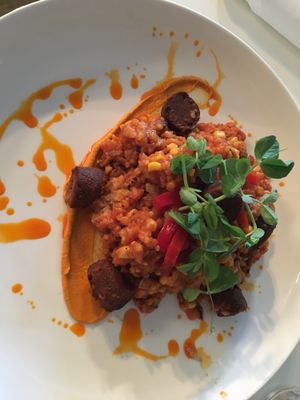 paella at VITA Vegan Paradise in New York City