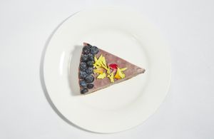 Blueberry Cheesecake at VITA Vegan Paradise in New York City