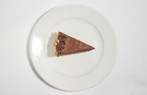 Banana Chocolate Walnut Cake at VITA Vegan Paradise in New York City