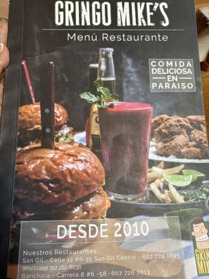   at Gringo Mike's in San Gil