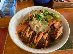 Bowl  at Gold Falafel in Osaka