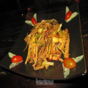 Buddha's delight at Cafe China in Yangshuo