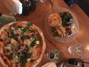 vegan pizza!  at The Stable in Birmingham