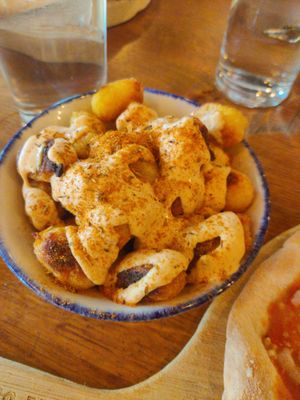 Cajun Persuasion Tater Tots w/Chipotle Mayo at The Stable in Birmingham