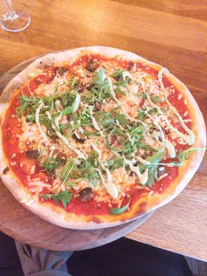 Over The Veg Pizza at The Stable in Birmingham