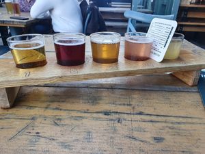 The ciders are good but probably better value individually rather than the selection. at The Stable in Birmingham