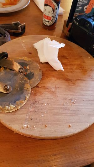 not sure why I have two blades at The Stable in Birmingham