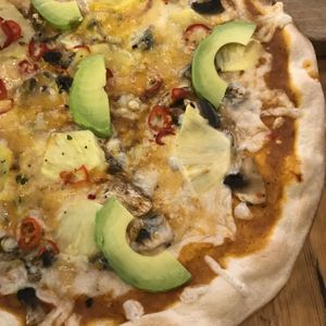 Allo Aloha pizza  at The Stable in Bournemouth