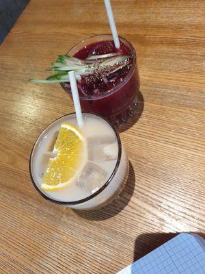 Beverages: Homemade lemonade at Ryong in Berlin