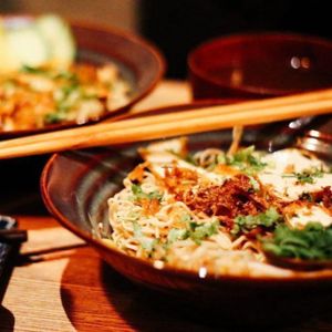 dishes at Ryong in Berlin