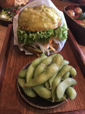 Burger at Ryong in Berlin