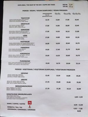  at PieRogi Vegan in Wroclaw