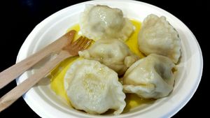 Pierogi vegani tradizionali at PieRogi Vegan in Wroclaw