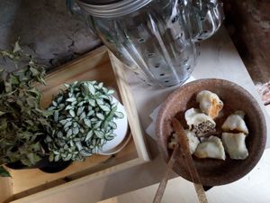 Orient&rustykalne at PieRogi Vegan in Wroclaw