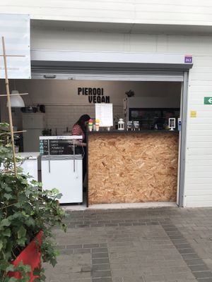 New location in Pasaż Zielińskiego at PieRogi Vegan in Wroclaw