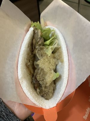 Mumbai tapioca. Tastes better than it looks in this photo. Lol    at CGH - Tapioteca in Sao Paulo