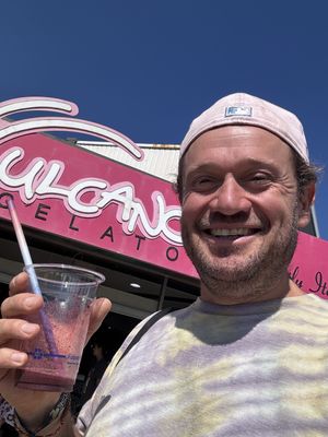   at Vulcano Gelato in Rye