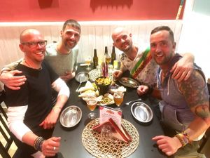 amazing vegan dinner with friends! we'll be back for sure!  at Etiopico Afrika in Gran Canaria