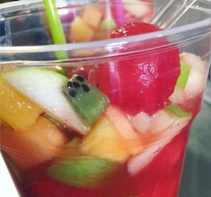 fruits salad "Tizana" in Arepado Lyon (venezuelan food) at Arepado in Lyon