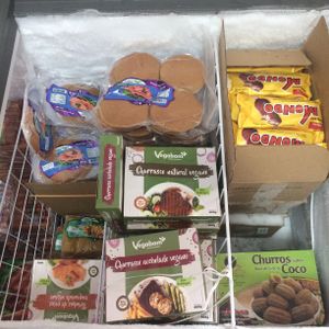 Vegan frozen meals at Guia Vegano - Vegan Store in Florianopolis