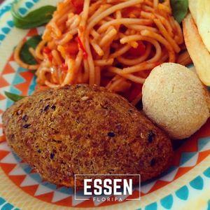 Vegan Kibbeh (available frozen to be heated) at Guia Vegano - Vegan Store in Florianopolis