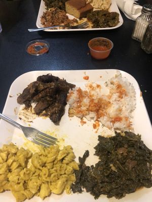 Jerk Chiken Plater at Soul Good Vegan Cafe in Durham