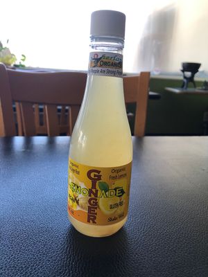  Ginger Lemony Absolutely amazing treat, sweet without feeling like you’re about to crash by the time your order comes and the ginger is just the perfect balance flavor. at Soul Good Vegan Cafe in Durham