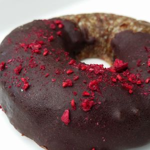 RAW doughnut at Tea and Happiness in Rotorua