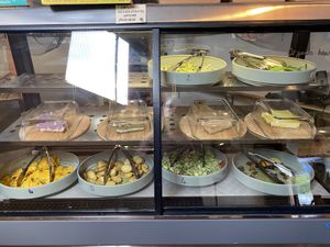 Display case at Tea and Happiness in Rotorua