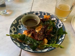 Cauliflower Tempura. at Ling Long in Stockholm