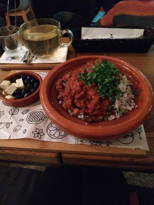 Tagine with apricots at Tel Aviv Urban Food - Mickiewicza in Warsaw