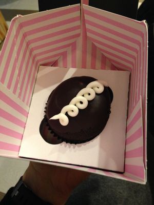 Hostess cupcake at By Chloe - Seaport Blvd in Boston
