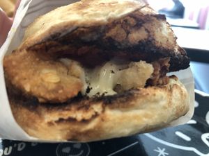 Chicken burger  at By Chloe - Seaport Blvd in Boston