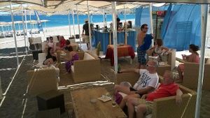 THE BAR AND THE RESTAURANT at SummerLov in Rhodes