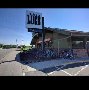 pizza luce Hopkins location  at Pizza Luce in Hopkins