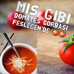 Tomato soup  at Feslegen Butik in Izmit