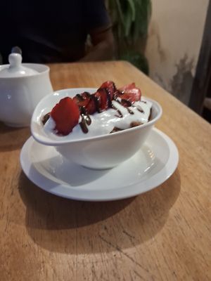 Muose de chocolate 10/10 at Chocolate Cafe in Huanchaco