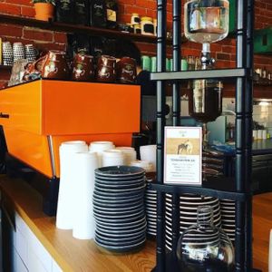Specialty coffee :) at Dish & Spoon Cafe in Camberwell