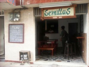 Before at Semillas Comida Sana in Pereira