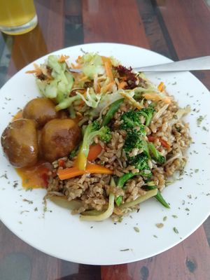 Meal of the day at Semillas Comida Sana in Pereira