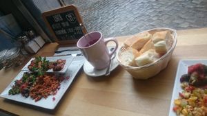 Tea at Les Cuistots in Liege