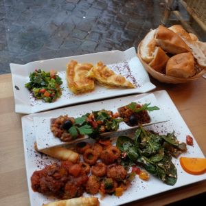 Mezzes ! at Les Cuistots in Liege