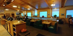 Inside at Ernie's Coffe Shop in South Lake Tahoe