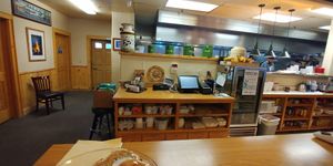 Counter at Ernie's Coffe Shop in South Lake Tahoe