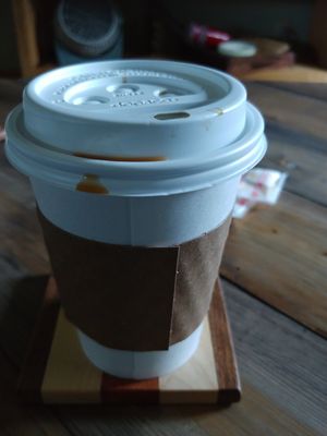 Coffee ☕: soy milk was available at Ernie's Coffe Shop in South Lake Tahoe