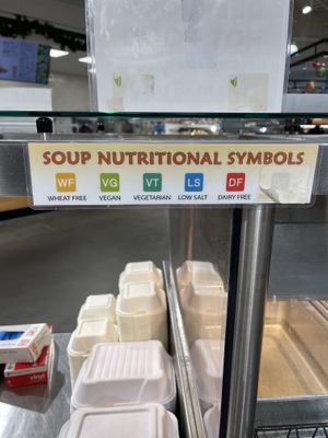 soup label   at Town & Country in Mill Creek